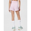 Nike Girls’ One Dri-FIT High-Waisted Woven Training Shorts(Med Soft Pink/White)