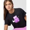 Nike Girls’ Sportswear Boxy Bear T-Shirt(Black)
