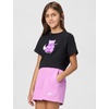 Nike Girls’ Sportswear Boxy Bear T-Shirt(Black)
