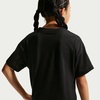 Nike Girls’ Sportswear Boxy Bear T-Shirt(Black/(Sloth))