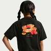 Nike Girls’ Sportswear Boxy Bear T-Shirt(Black/(Waffles))