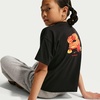 Nike Girls’ Sportswear Boxy Bear T-Shirt(Black/(Waffles))