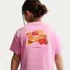 Nike Girls’ Sportswear Boxy Bear T-Shirt(Pink Rise/(Waffles))