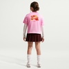 Nike Girls’ Sportswear Boxy Bear T-Shirt(Pink Rise/(Waffles))