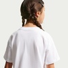 Nike Girls’ Sportswear Boxy Bear T-Shirt(White/(Sloth))