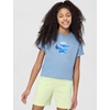 Nike Girls’ Sportswear Boxy Bear T-Shirt(Work Blue)