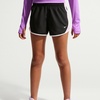Nike Girls’ Tempo Dri-FIT Running Shorts(Black/Pink Rise/White/White)