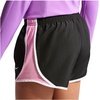 Nike Girls’ Tempo Dri-FIT Running Shorts(Black/Pink Rise/White/White)