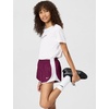Nike Girls’ Tempo Dri-FIT Running Shorts(Bordeaux/White/White/White)