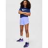 Nike Girls’ Tempo Dri-FIT Running Shorts(Light Thistle/Light Thistle/White/White)