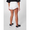 Nike Girls’ Tempo Dri-FIT Running Shorts(White/White/White/Wolf Grey)