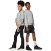 Nike Kids’ Sportswear Club Fleece Pullover Hoodie(Dark Grey Heather/White)