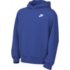 Nike Kids’ Sportswear Club Fleece Pullover Hoodie(Game Royal/White)