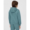 Nike Kids’ Sportswear Club Fleece Pullover Hoodie(Mineral Slate/White)