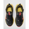Nike Kids’ Stellar Ride Running Shoes | Road Running Shoes(Black/Bright Crimson/Medium Ash)
