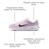 Nike Kids’ Stellar Ride Running Shoes | Road Running Shoes(Bleached Lilac/Black-pink Foam)