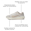 Nike Kids’ Stellar Ride Running Shoes | Road Running Shoes(Phantom/Cream Ii-metallic Gold)