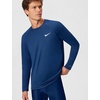 Nike Men’s Long-Sleeve Hydroguard(Midnight Navy)