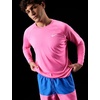 Nike Men’s Long-Sleeve Hydroguard(Pink Glow)