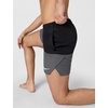Nike Men’s Nike Swim 5″ Brief- Lined Volley Short(Black)