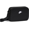 Nike Unisex Adult Classics Heritage 2.0 Crossbody Bag (2L or 4L) | Mens and Womens(Black/Black/White)
