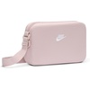 Nike Unisex Adult Classics Heritage 2.0 Crossbody Bag (2L or 4L) | Mens and Womens(Particle Rose/Particle Rose/White)