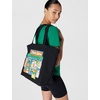 Nike Unisex Adult Classics Heritage Flower Store Tote Bag | Mens and Womens(Black/Stadium Green/White)