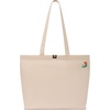 Nike Unisex Adult Classics Heritage Flower Store Tote Bag | Mens and Womens(Oatmeal/Safety Orange/White)