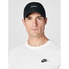 Nike Unisex Adult Club Unstructured Just Do It Cap Hat | Mens and Womens(White/Black)