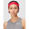 Nike Unisex Adult Dri-FIT Swoosh Headband(Bright crimson/cave purple)