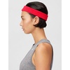 Nike Unisex Adult Dri-FIT Swoosh Headband(Bright crimson/cave purple)