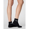 Nike Unisex Adult Everyday Cushioned Training Ankle Socks (3-Pack) | Mens and Womens(Black/White)