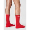 Nike Unisex Adult Everyday Cushioned Training Crew Socks (3-Pack) | Mens and Womens(Red/White/Deep Royal Blue)