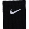 Nike Unisex Adult Everyday Cushioned Training Crew Socks (6-Pack) | Mens and Womens(Black White/White Black)