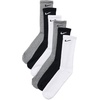 Nike Unisex Adult Everyday Cushioned Training Crew Socks (6-Pack) | Mens and Womens(Multicolor)