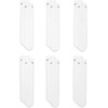 Nike Unisex Adult Everyday Cushioned Training Crew Socks (6-Pack) | Mens and Womens(White/Black)