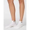 Nike Unisex Adult Everyday Cushioned Training Low Socks (6-Pack) | Mens and Womens(White/Black)