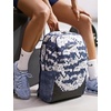 Nike Unisex Adult Gameday Brasilia X Backpack (24L or 30L) | Mens and Womens(All Over Print/Diffused Blue/Black/Black)