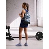 Nike Unisex Adult Gameday Brasilia X Drawstring Bag Backpack (18L) | Mens and Womens(All Over Print/Diffused Blue/Black/Black)