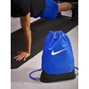 Nike Unisex Adult Gameday Brasilia X Drawstring Bag Backpack (18L) | Mens and Womens(Game Royal/Black/White)