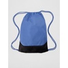 Nike Unisex Adult Gameday Brasilia X Drawstring Bag Backpack (18L) | Mens and Womens(Indigo Storm/Black/Reflect Silver)