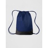 Nike Unisex Adult Gameday Brasilia X Drawstring Bag Backpack (18L) | Mens and Womens(Midnight Navy/Black/White)