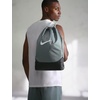 Nike Unisex Adult Gameday Brasilia X Drawstring Bag Backpack (18L) | Mens and Womens(Smoke Grey/Black/White)