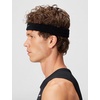 Nike Unisex Adult Swoosh Classic Headband(Black/white)