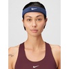 Nike Unisex Adult Swoosh Classic Headband(College navy/white)