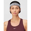 Nike Unisex Adult Swoosh Classic Headband(Cool grey/black)