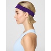 Nike Unisex Adult Swoosh Classic Headband(Court purple/white)