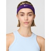 Nike Unisex Adult Swoosh Classic Headband(Court purple/white)