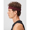Nike Unisex Adult Swoosh Classic Headband(Dark team red/white)