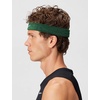 Nike Unisex Adult Swoosh Classic Headband(Gorge green/white)